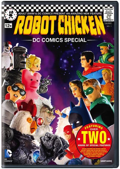 DC Comics special of Robot Chicken with a magical twist